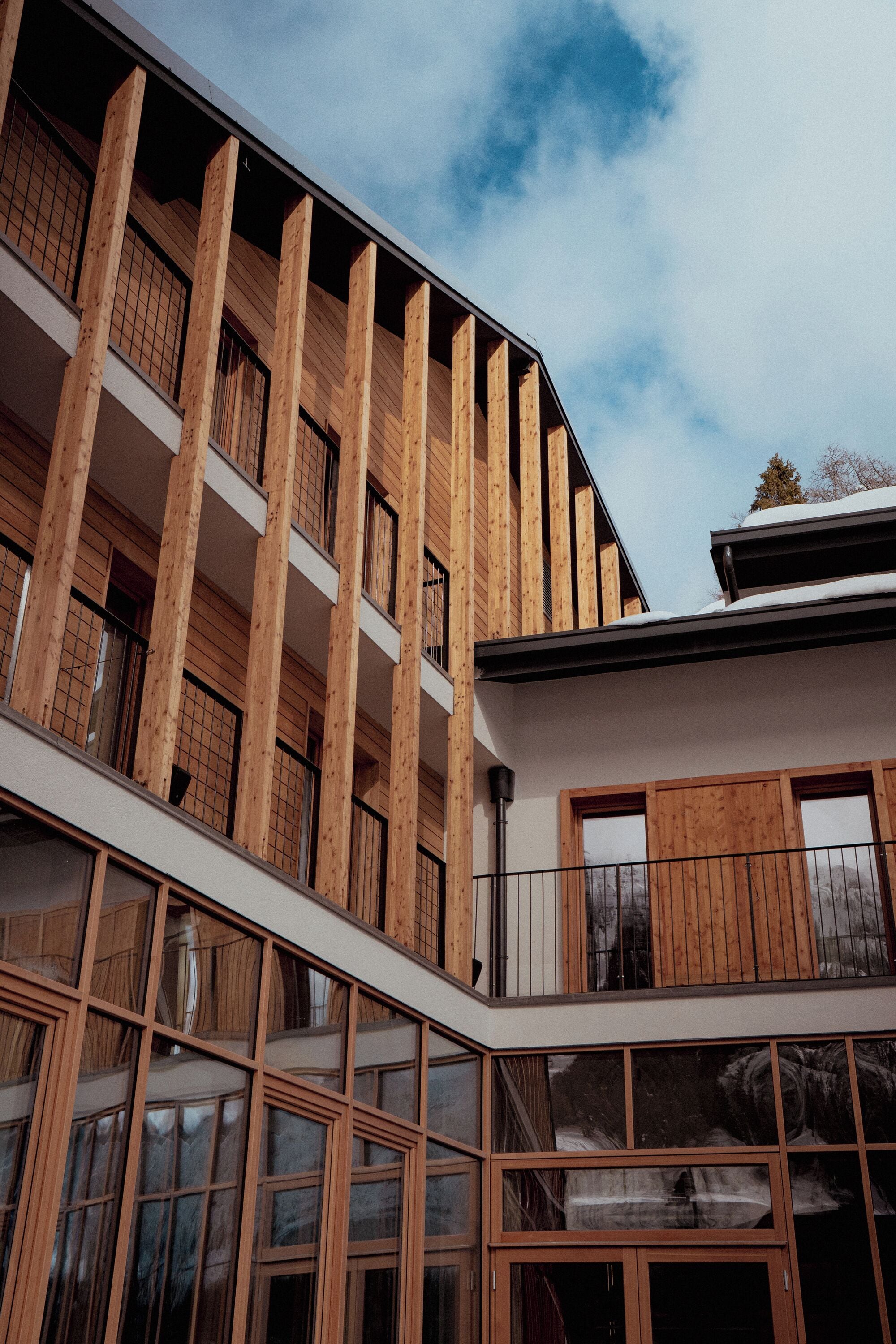 Fassade der Unterkunft