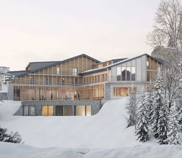 المنشأة من الخارج