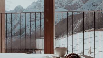 Deluxe-Zimmer | Blick auf die Berge