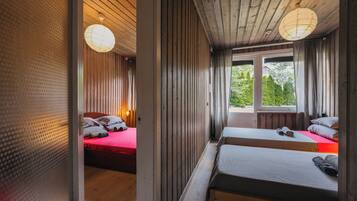Vierbettzimmer, Balkon | Kostenloses WLAN