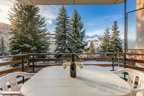 Outdoor dining - Appartamento Little Treasure ski in ski out (Sauze d'Oulx)