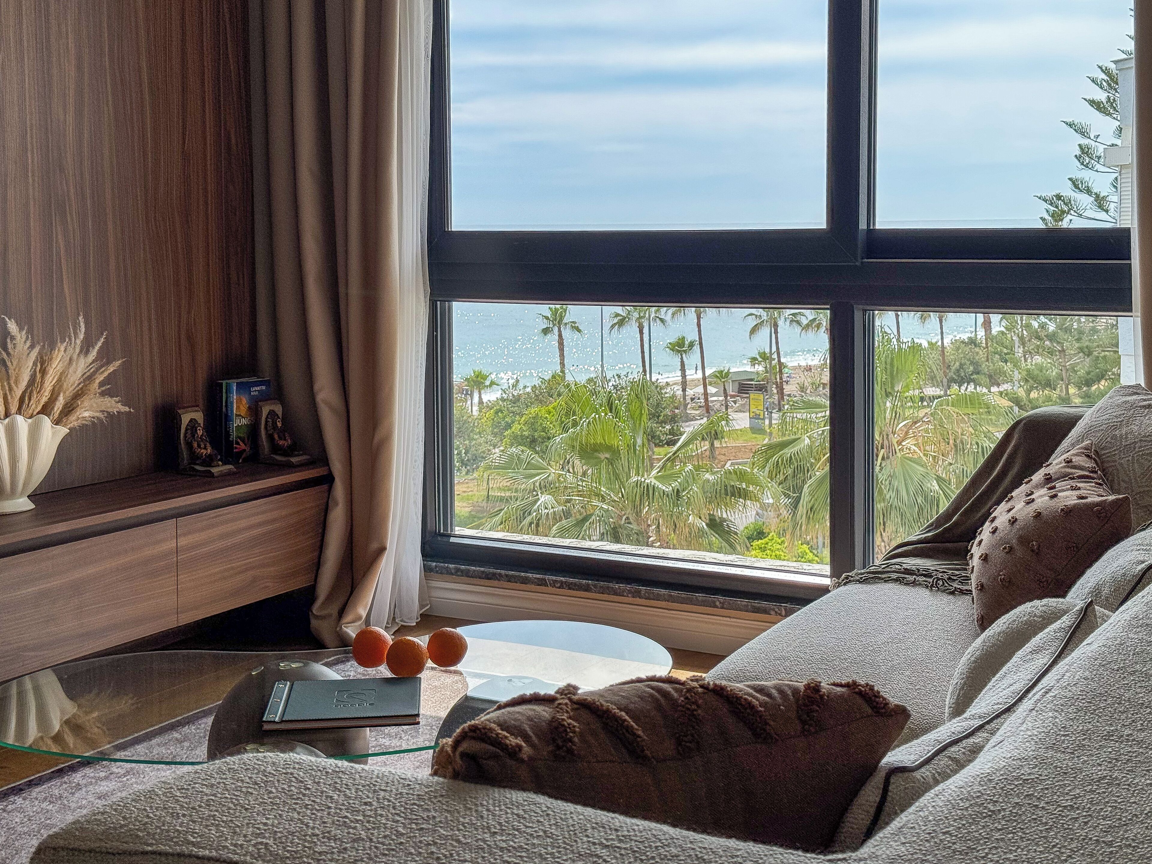 Apartment 2+1 Qoople Litus 18 With Panoramic Sea View - Alanya