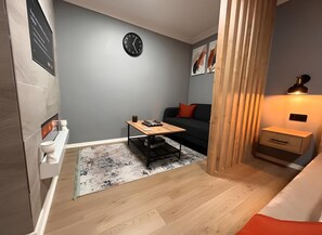 Smart TV, fireplace - Deluxe King Suite in Taksim - No: 10 (Beyoglu)