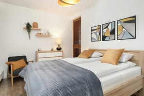 1 sovrum, strykjärn/strykbräda, resesäng och wi-fi