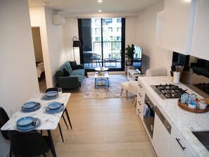 Apartment, 2 Bedrooms | Dining room - Clayton Luxe Retreat- Elegant 2 BDR With Balcony (Melbourne)