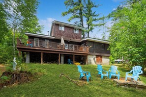 Exterior - Adirondacks in Style! Lake House w/ Deck, Fire Pit (Lake Luzerne)