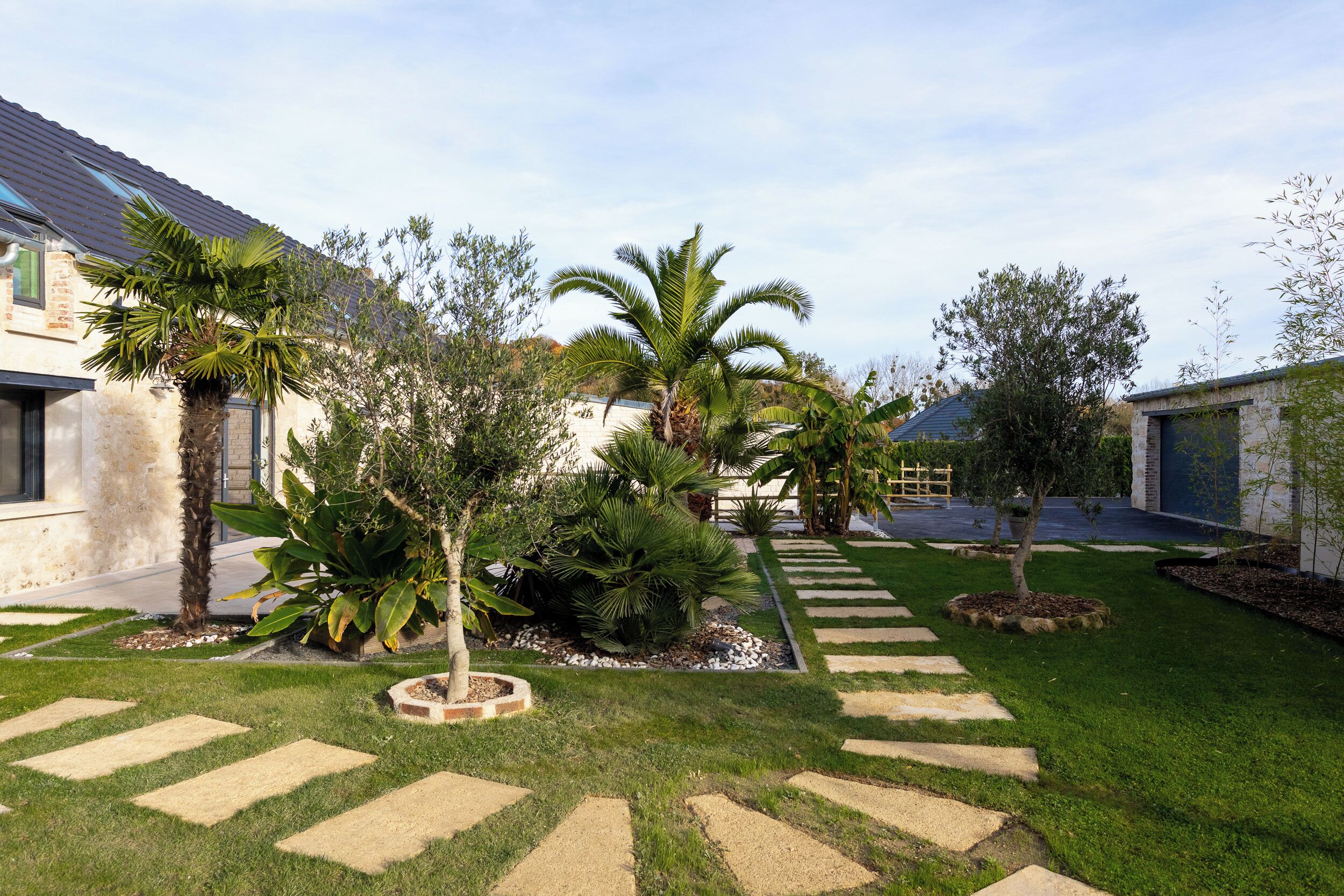 Enceinte de l’hébergement