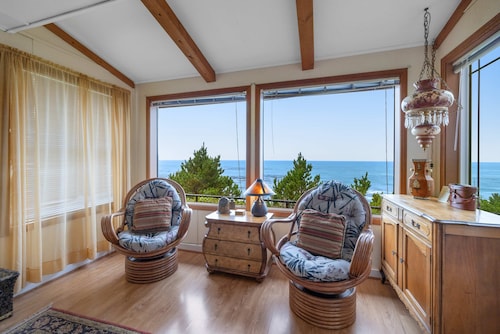 Historic Waterfront Home with Ocean Views Great Location Dogs OK