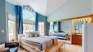 3 chambres, fer et planche à repasser, Wi-Fi, draps fournis