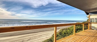 Impressive oceanfront home with great views dog friendly