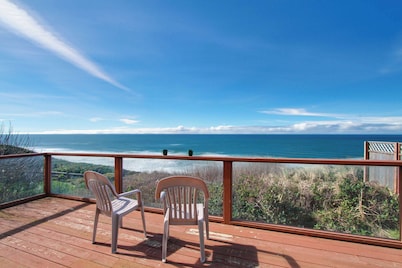 Dog-Friendly Oceanfront A-Frame with Coastal Views