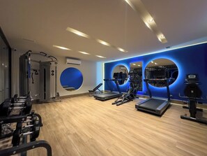 Fitness facility - Apartment 1+1 Qoople Saga 26 by Cleopatra Beach (Alanya)