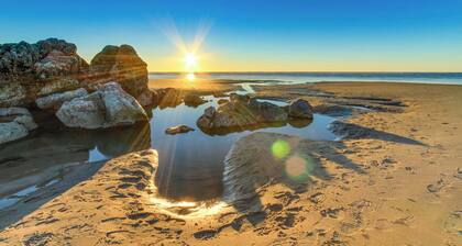 Dog Friendly Ocean View Home with Easy Beach Access and Hot Tub