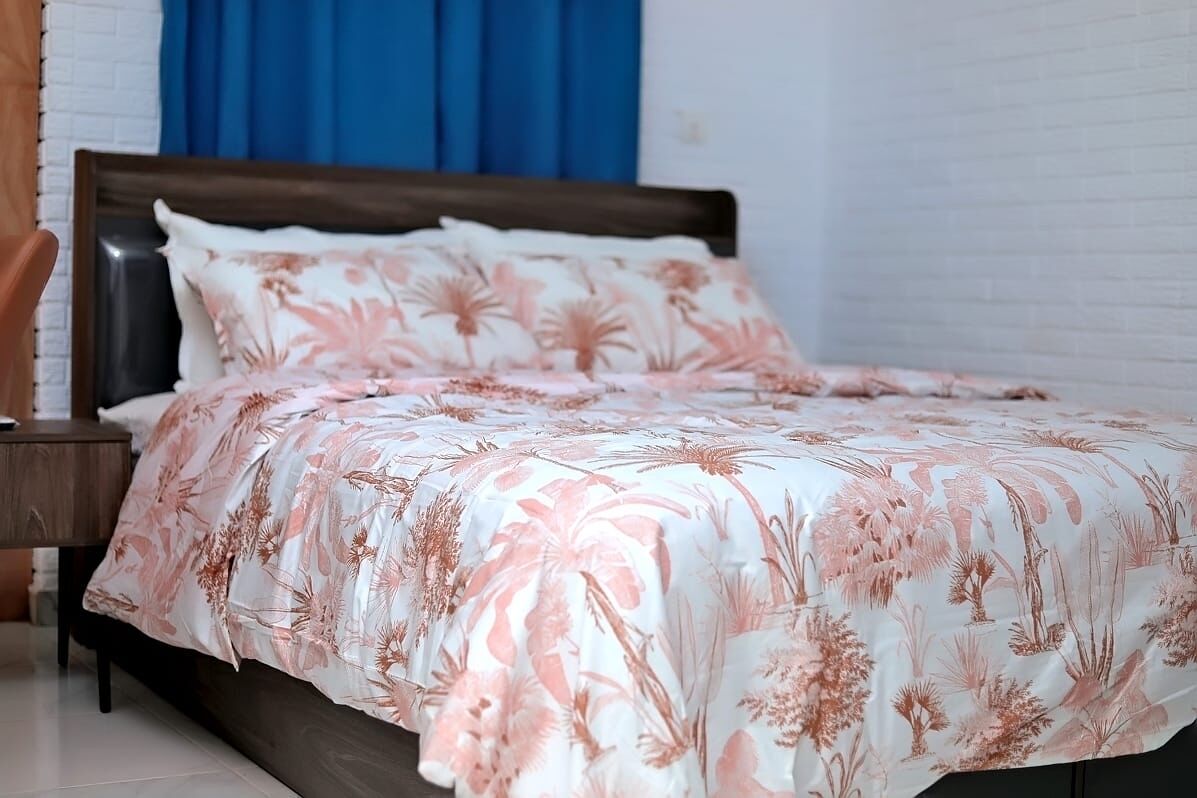 Iron/ironing board, WiFi, bed sheets