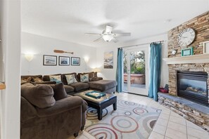 TV, fireplace, video games, offices - Lincoln City Beach Retreat with Hot Tub, Patio & Game Room (Lincoln City)