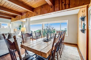 Interior - Spacious Home with Two Large Decks and Ocean View Great for Groups (Lincoln City)