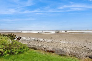 Beach nearby - Dog Friendly Bayfront Beauty with a Private Hot Tub Free WiFi and Washer Dryer (Lincoln City)