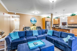 TV, fireplace, DVD player