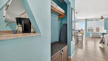 Iron/ironing board, free WiFi