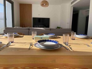 Dining - 2 bd with private heated pool in Sholan 2 El Gouna (Second Hurghada)