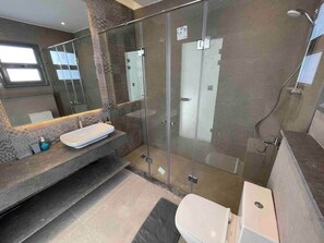 Bathroom - 2 bd with private heated pool in Sholan 2 El Gouna (Second Hurghada)
