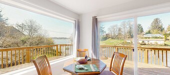 Charming Lakefront Home with Private Hot Tub, Dock, and High-Speed WiFi