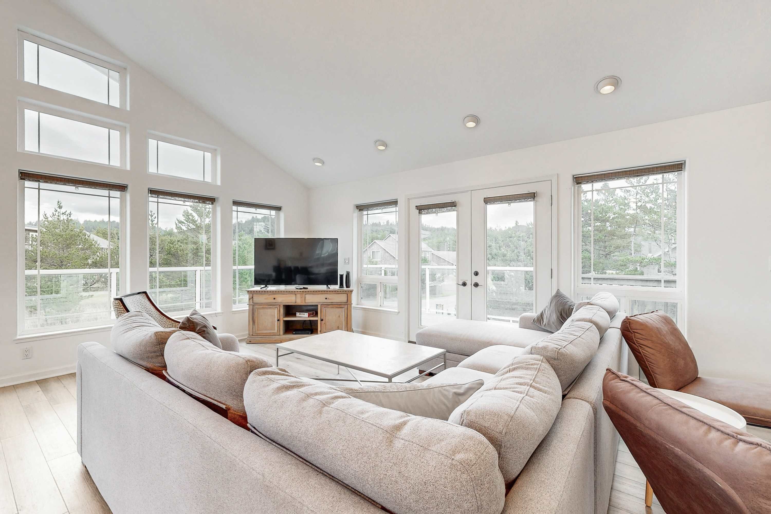TV, fireplace, video games, offices