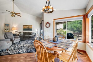 Interior - Cozy Home with Wood Stove WiFi Gas Grill and Large Deck Walk to Beach (Pacific City)