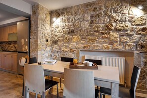 Anemos Villa with Private Pool | Dining room