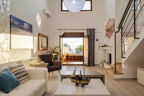 Living area - Palmrise Luxury Villas (Kassandra)