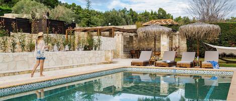 Blue Villa with Private Pool