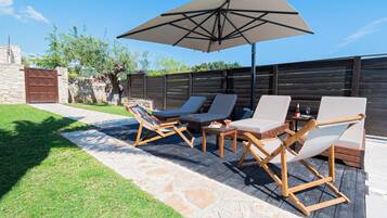 Helios Villa with Private Pool | Terras