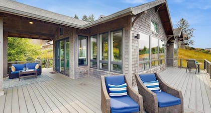 Luxury Coastal Retreat | Wrap Around Deck w/Panoramic Ocean Views