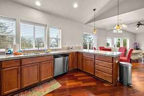 Interior - Three story ocean view home with balconies grill and open layout dog friendly (Pacific City)