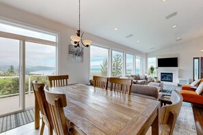 Interior - Ocean view home with heated floors private hot tub and multiple decks (Pacific City)