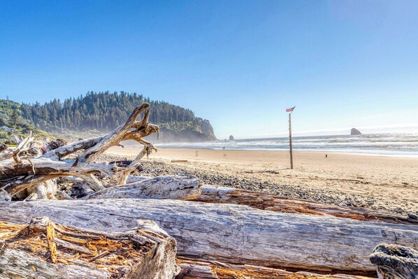 Beach nearby