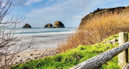 Luxurious Dog Friendly Home with Ocean Views Beach Access and Free WiFi