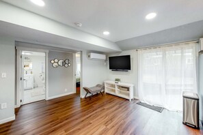 Interior - Renovated dog friendly cottage with a covered porch deck yard and washer dryer (Netarts)