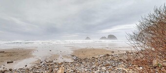 Charming Ocean View Home with Free WiFi and Private Washer Dryer Dogs Welcome