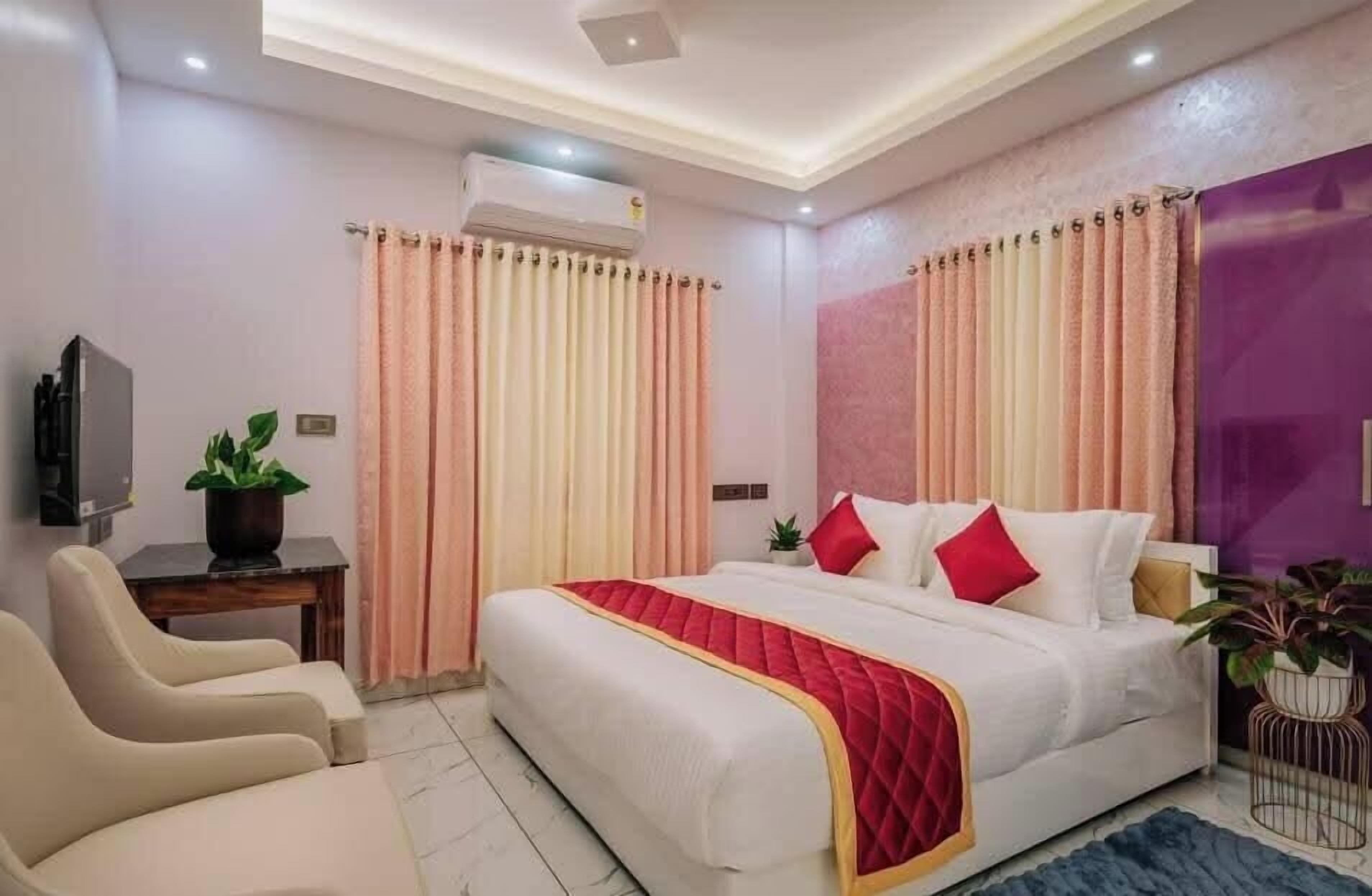 Deluxe dubbelrum | Strykjärn/strykbräda och gratis wi-fi