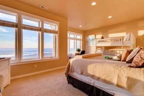 Desk, iron/ironing board, travel crib, WiFi