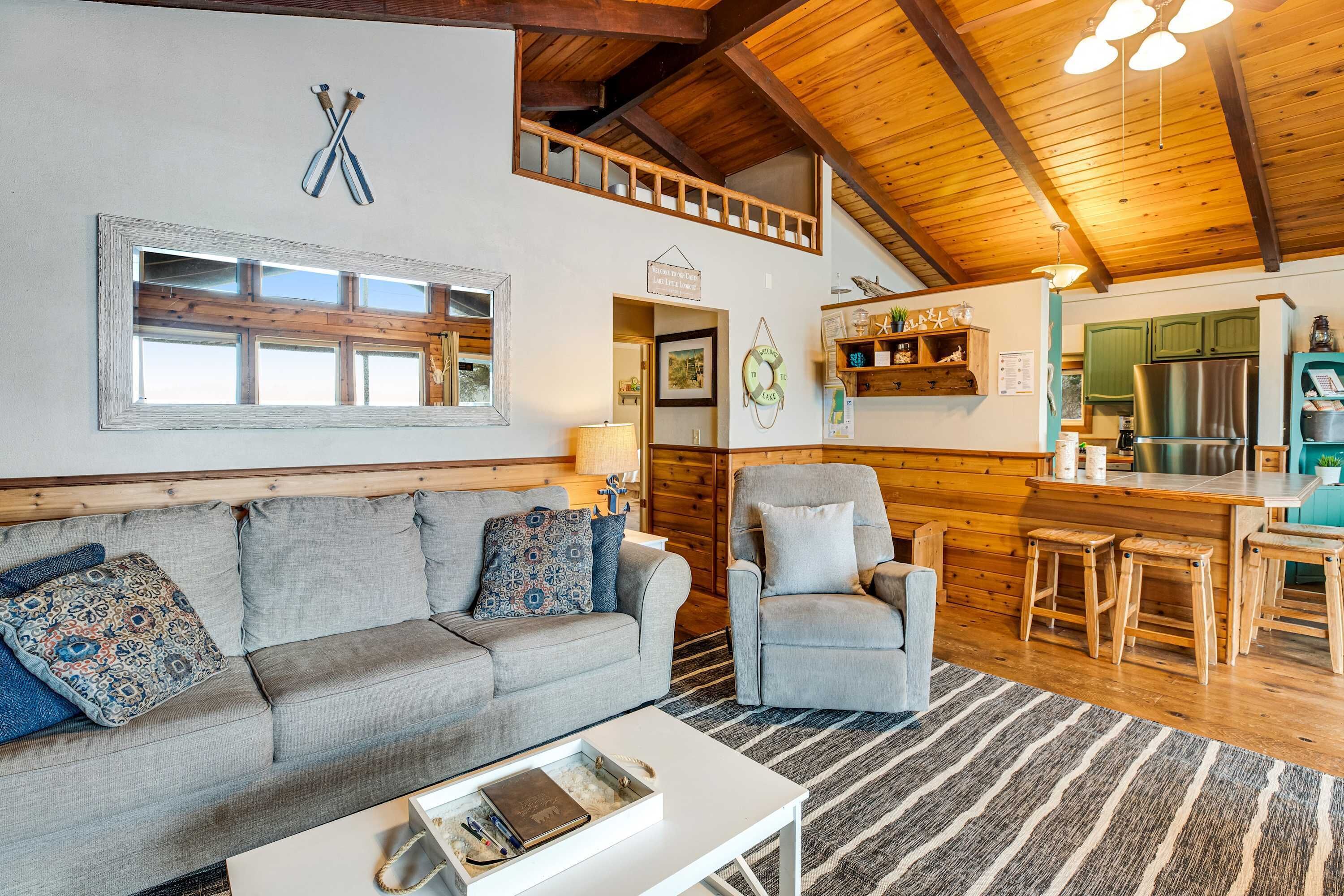 TV, fireplace, DVD player, offices