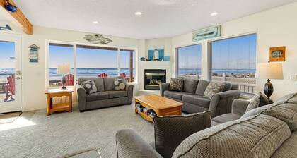 Dog friendly waterfront rental just steps from the beach and restaurants