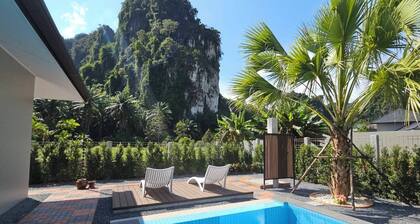 The white mountain pool villa @ Ao nang