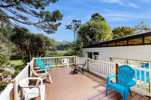 Centrally located home with lake views private pool and spacious deck