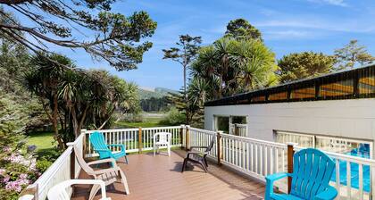 Centrally located home with lake views private pool and spacious deck