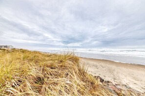 On the beach