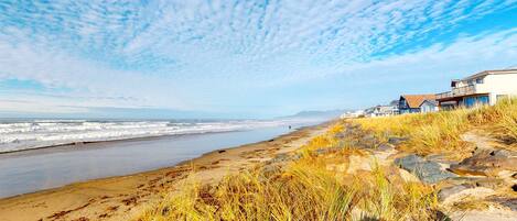 Accommodatie ligt op het strand