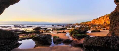 Beach nearby