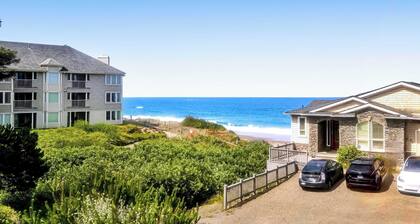 Unique and spacious home with private hot tub game room and great ocean views